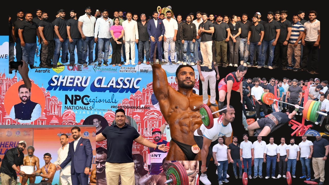 SHERU CLASSIC NPC REGIONALS JAIPUR 2025 . ROAD TO IFBB PRO . INDIAN BODYBUILDING SHOW 