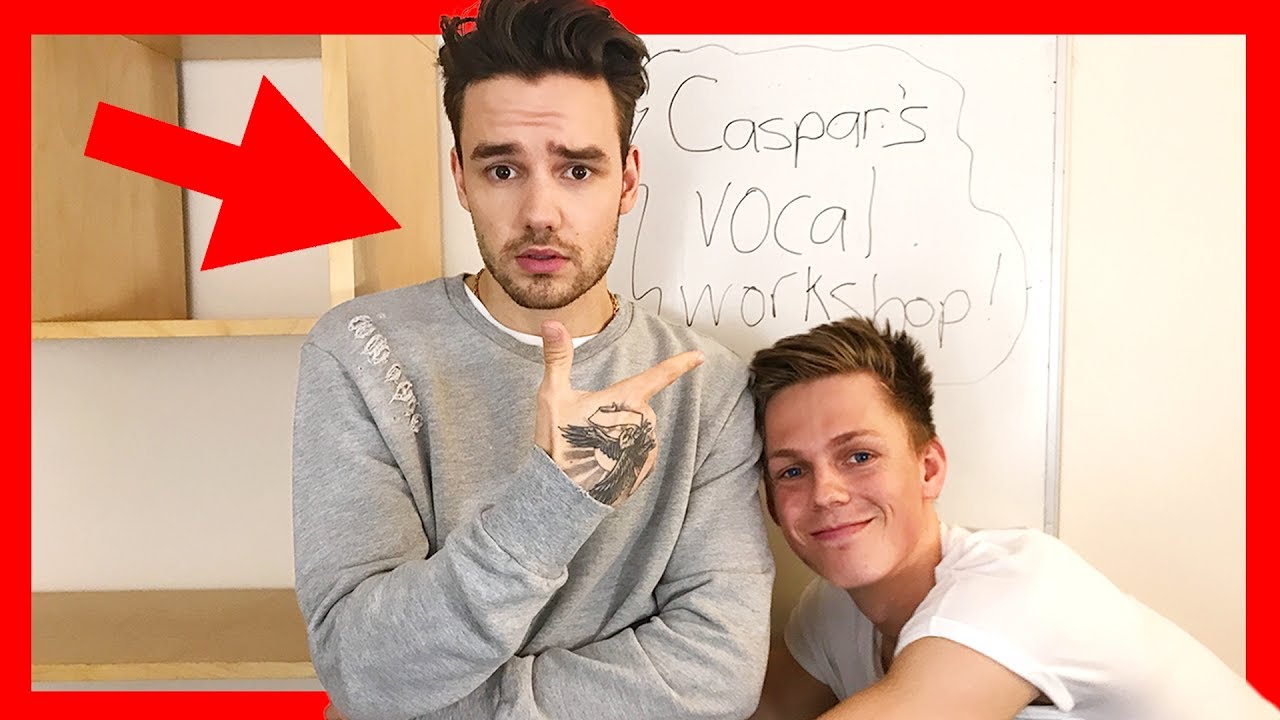 LIAM PAYNE LEARNS TO SING w/ Caspar Lee