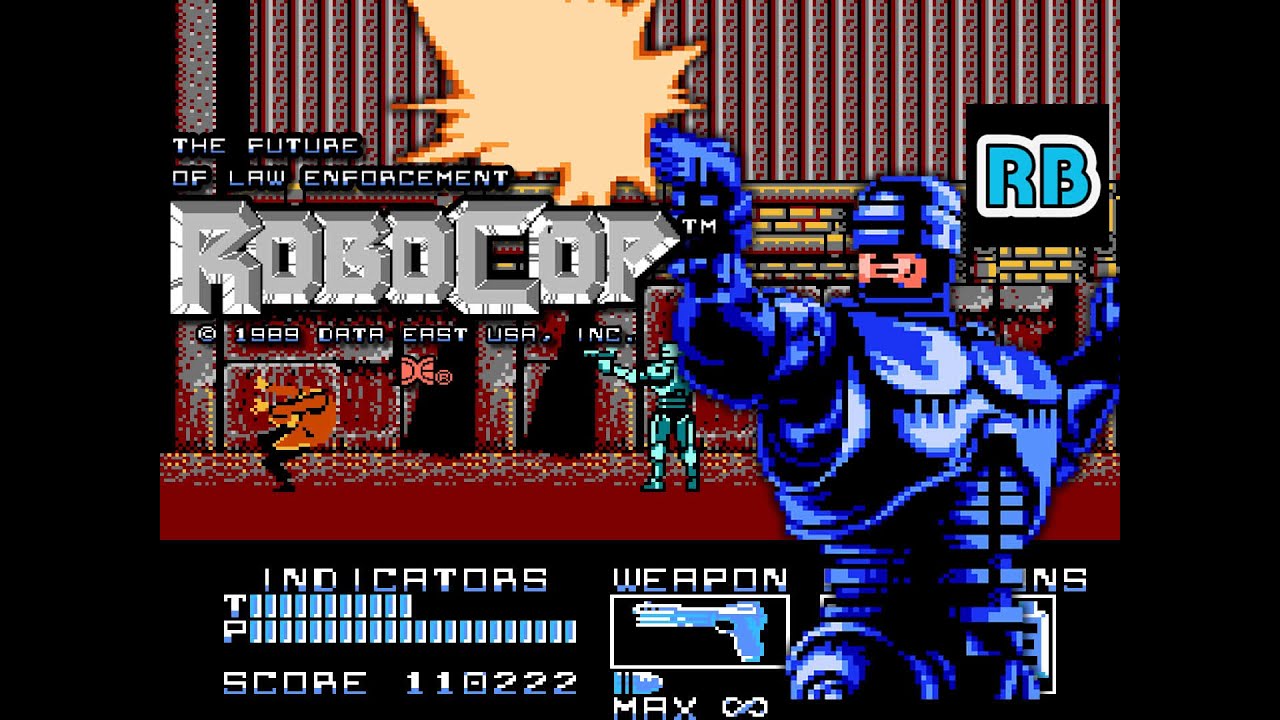 1989 [60fps] NES Robocop NoDamage ALL