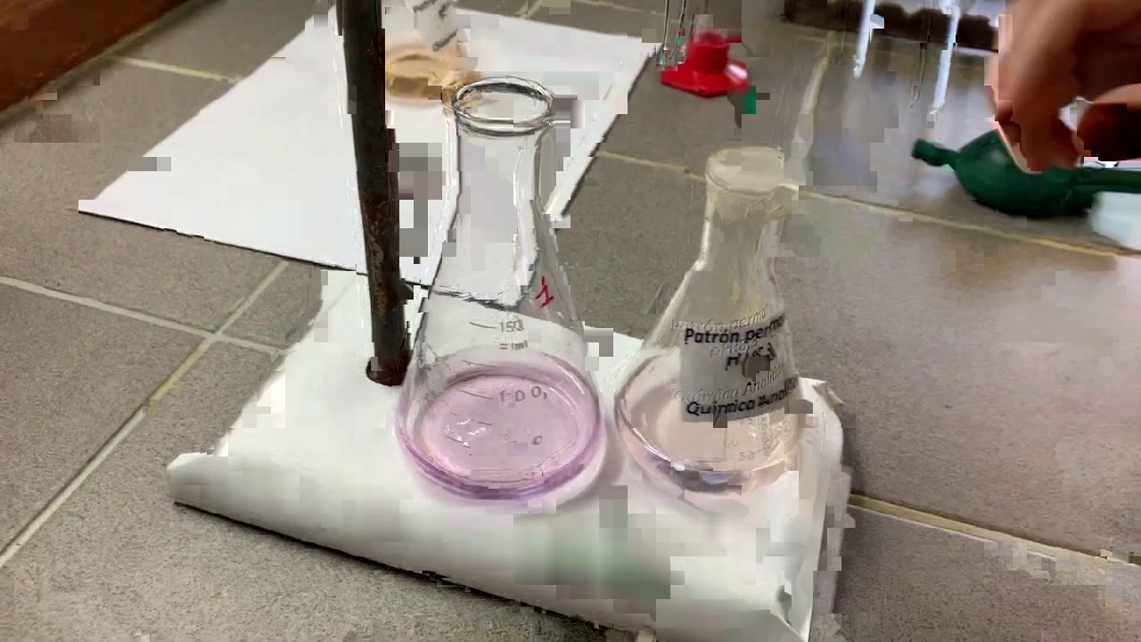 TITULACION DE MUESTRA DE AGUA PARA DETERMINAR ALCALINIDAD