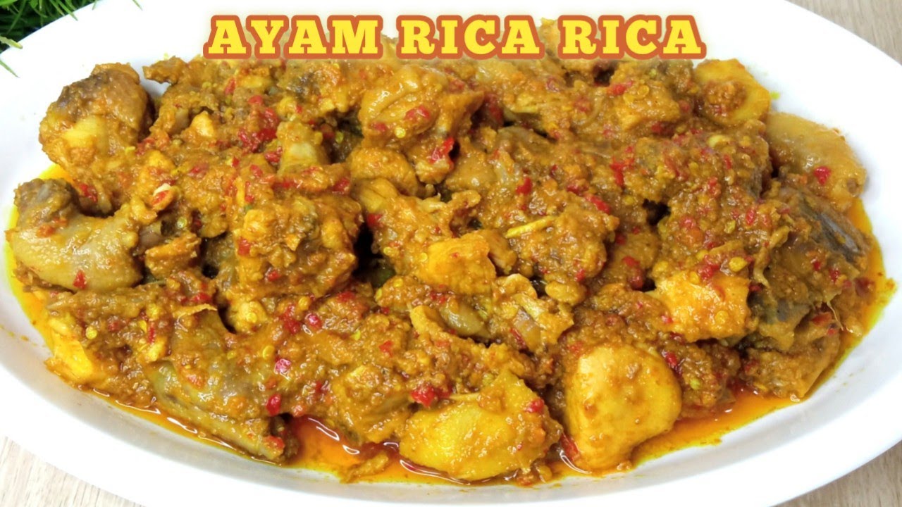 Dijamin enak || resep ayam rica rica pedas manis mantap banget