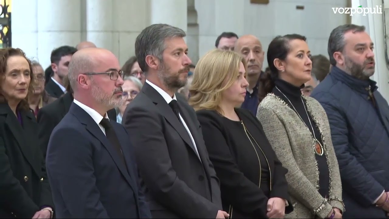Misa en recuerdo del Papa Francisco en la Catedral de la Almudena