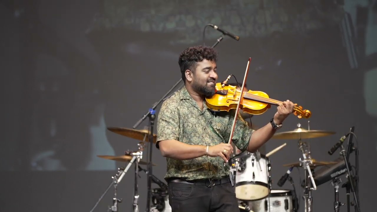 Masterful Strings: Abhijith Nair&rsquo;s Performance at Geethavani Awards 2024 - JHC OBA Sydney