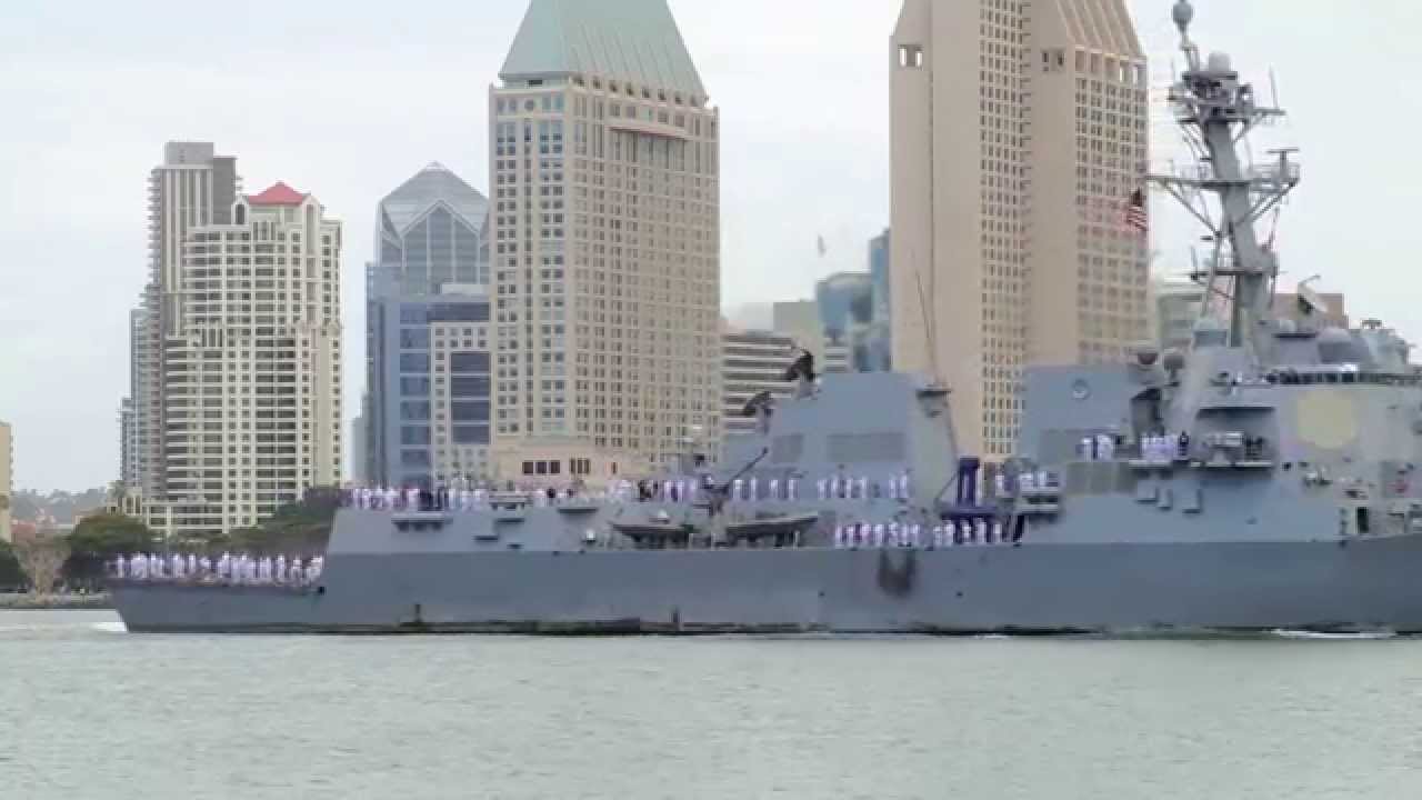 USS Sterett (DDG 104) Returns to San Diego after a 10-month deployment
