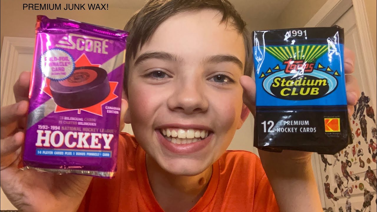 Opening hockey cards from 1991!