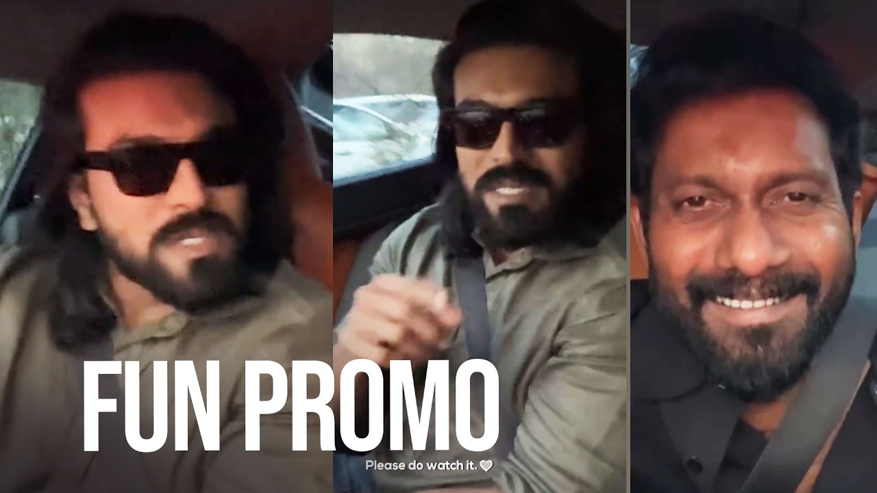 #Peddi Ram Charan Interviews Buchibabu | PROMO | Driving through memories and moments of PEDDI