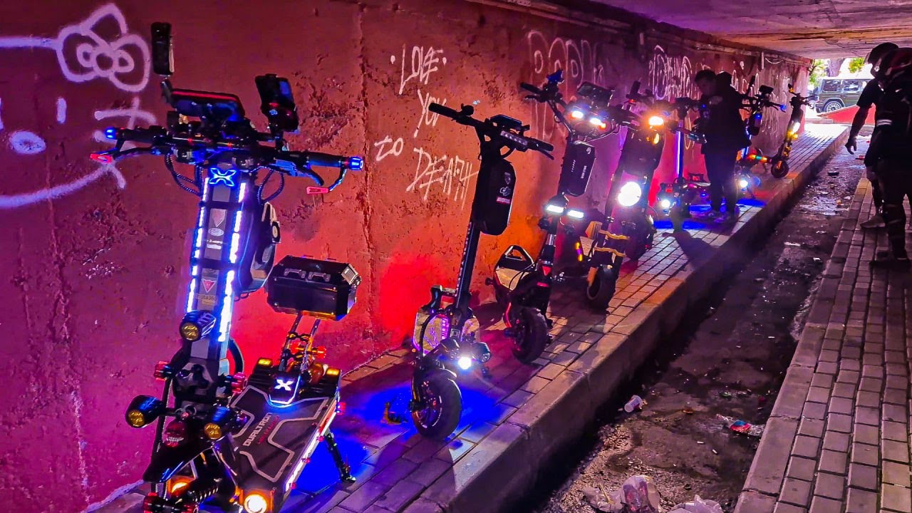 Scooter Çetesi İle Tüneli Kapattık | Polis Ceza Yağdırdı!