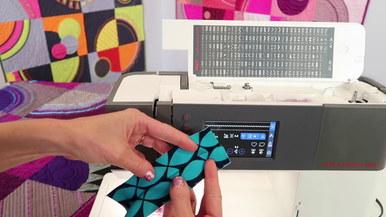 Pfaff quilt ambition 630 31 Stretch Stitch