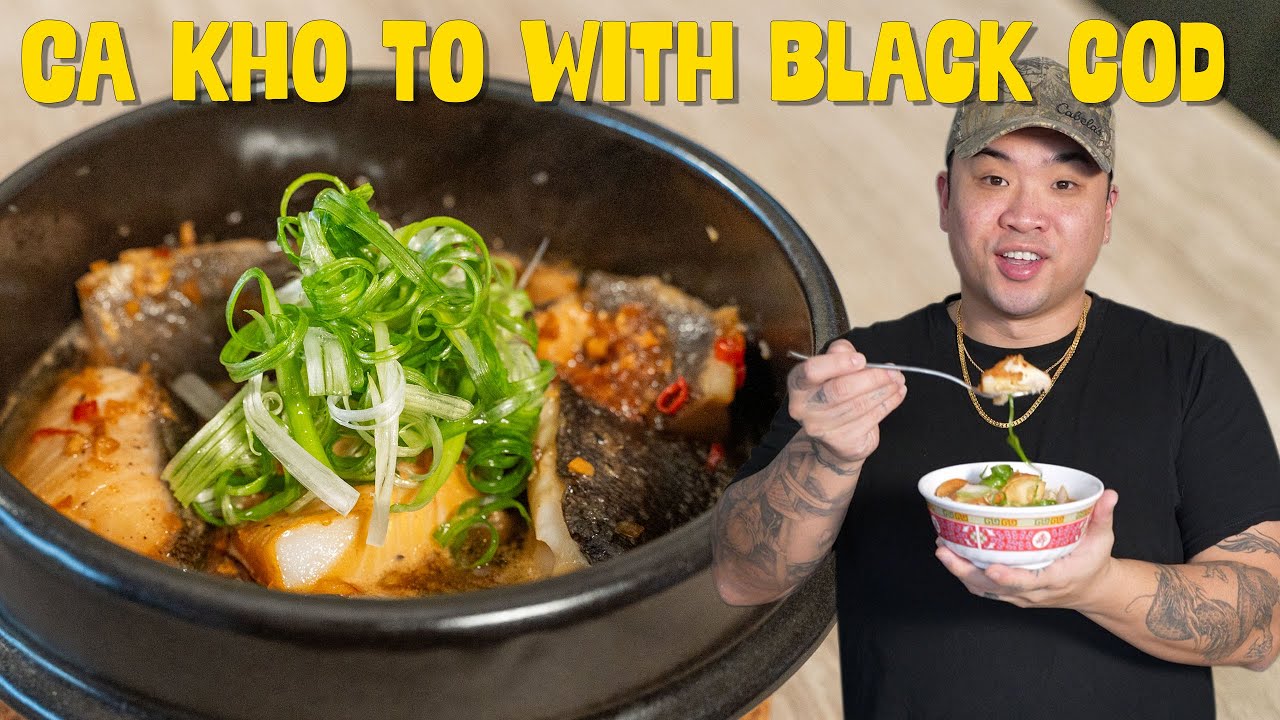 How to Make: Clay Pot Braised Black Cod / Ca Kho To