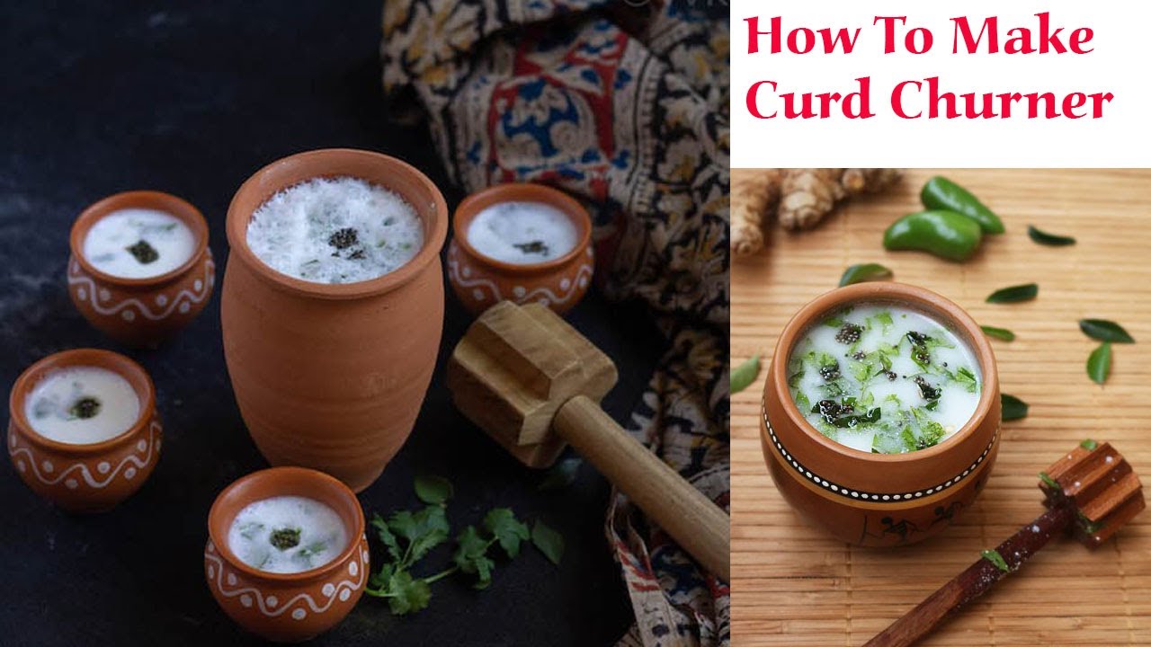 How To Make Curd Churner | Malayalam