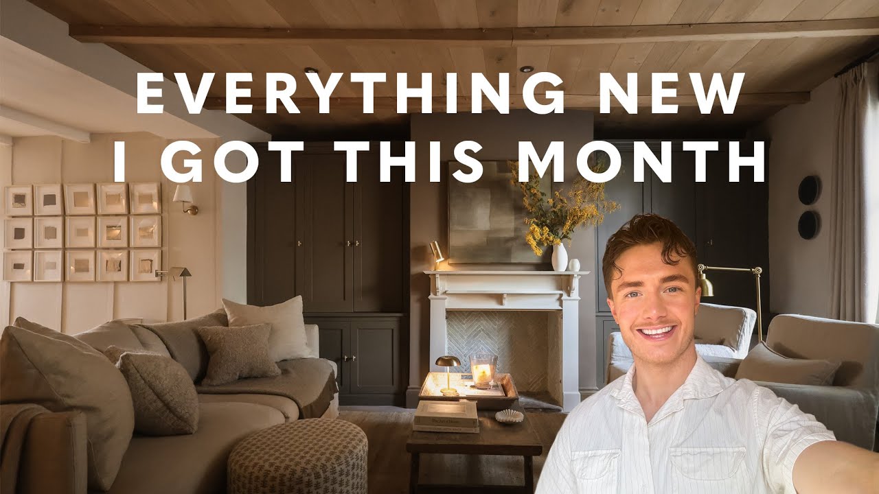 EVERYTHING NEW I GOT THIS MONTH & HOMEWARE SHOPPING | Cosy modern country cottage vlog | TobysHome