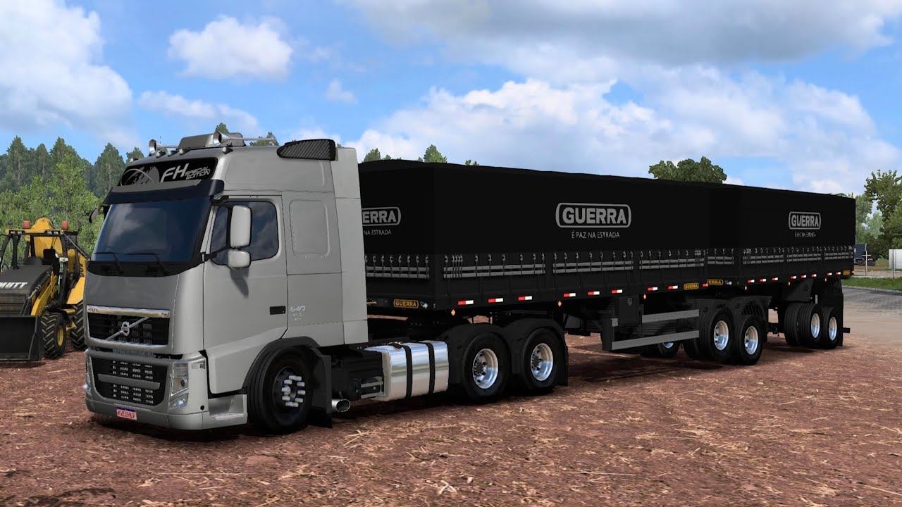 Fazendo uma viajem com o scania 520 V8!!