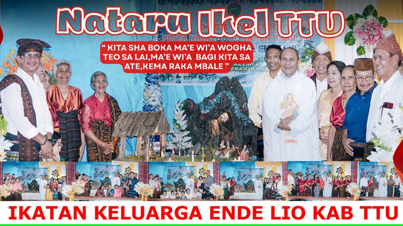 Natal dan Tahun Baru Bersama Ikatan Keluarga Ende Lio Kab TTU