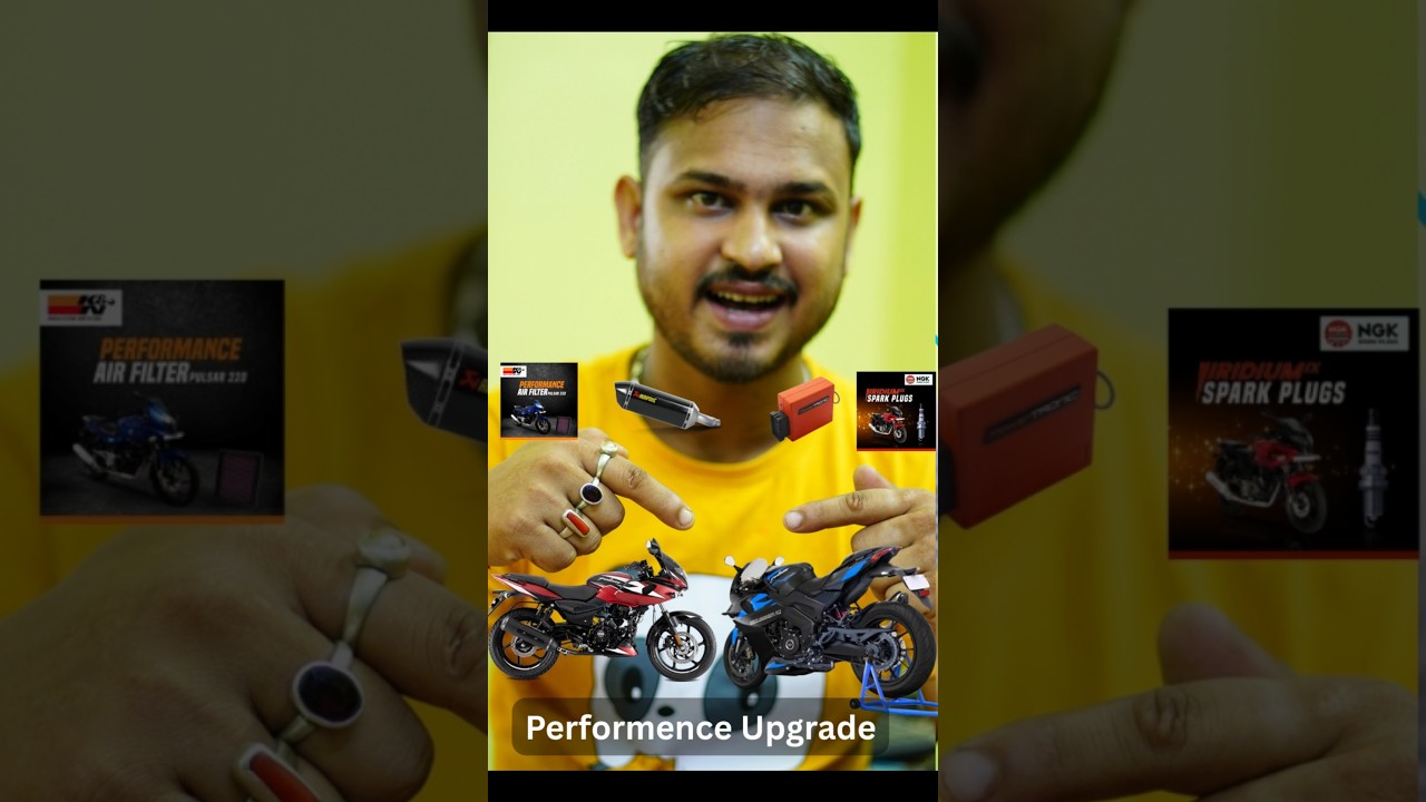 ✅ "Pulsar 220F ka Asli Power Unlock!🔥K&N + ECU upgrade 