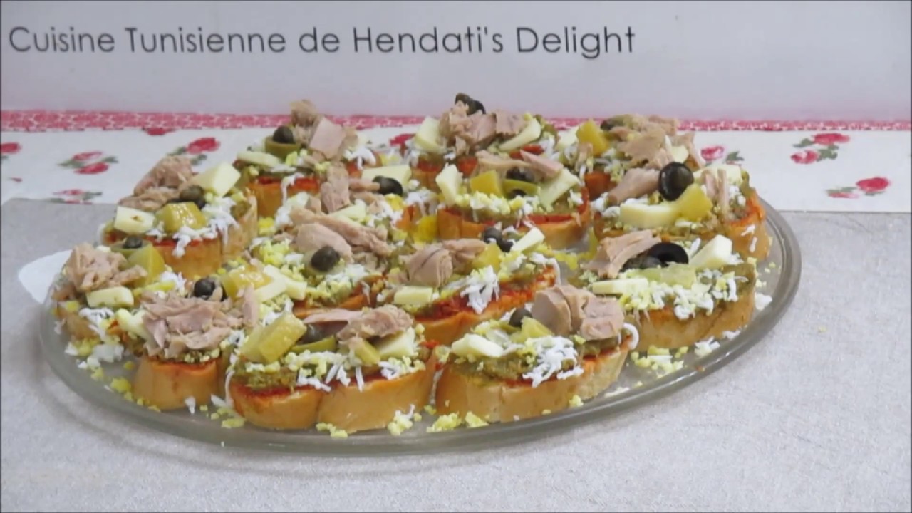 سلاطة بلانكيت التّونسيّة         Slatet blanquit Plat original
