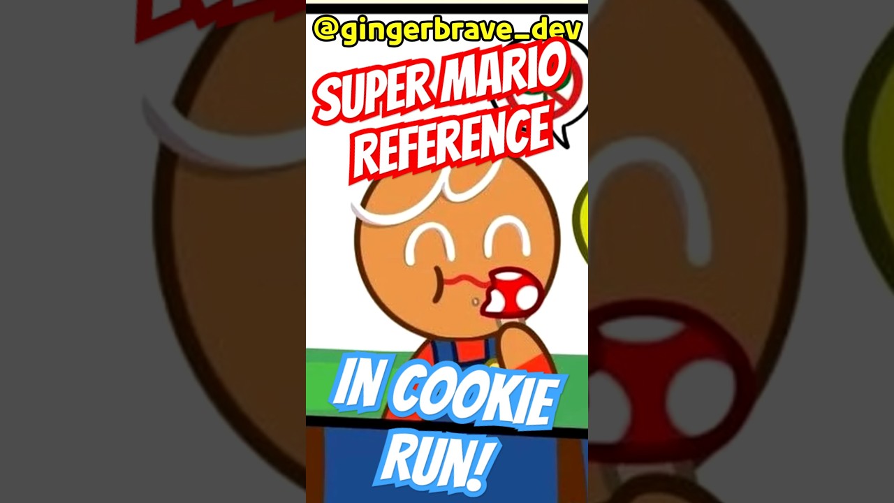 Cookie Run Made A SUPER MARIO Referenced Comic! #Shorts #CookieRun #CRK #SuperMario #Comic