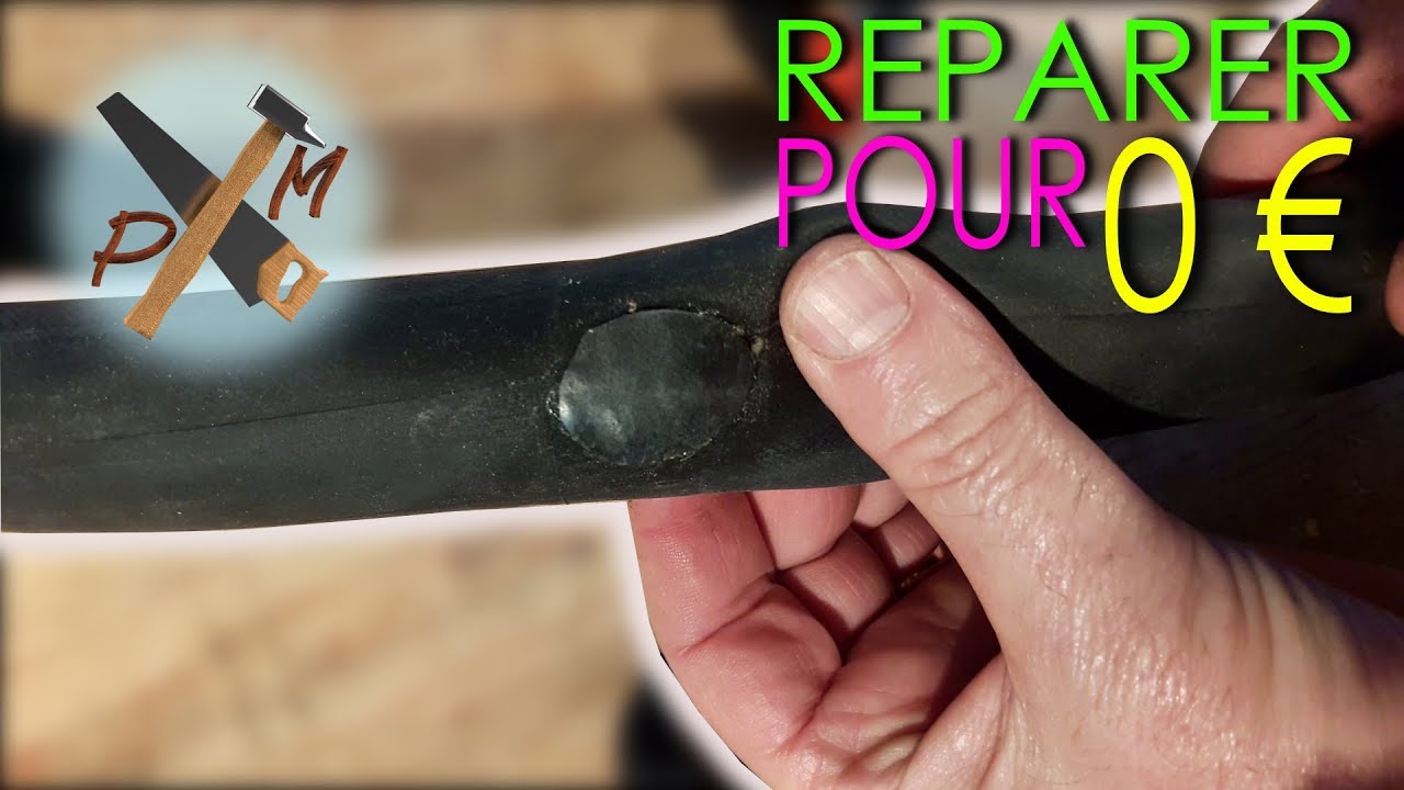 Réparer une chambre à air de vélo VTT pour 0€ - Pas cher! PMbricoleur