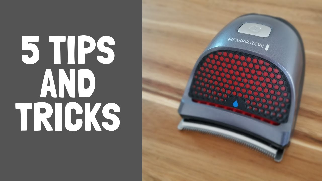 5 Tips And Tricks - How To Cut Your Own Hair For Beginner With Remington HC4250 (lockdown)