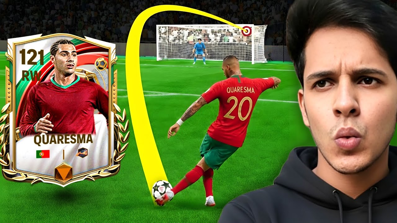I scored my first Trivela GOAL! from Quaresma 