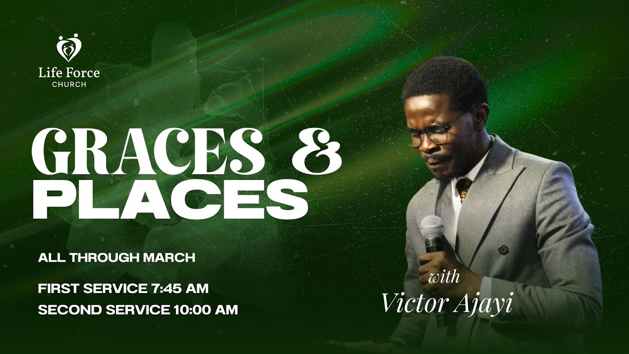 GRACES AND PLACES (SECOND SERVICE) || 01|03|2026 || VICTOR AJAYI