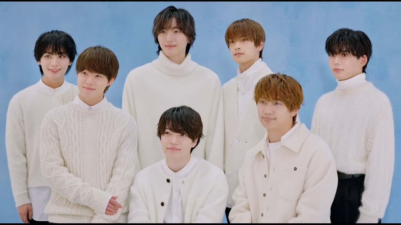 なにわ男子 - ありがとう心から [Jacket Shooting Movie]