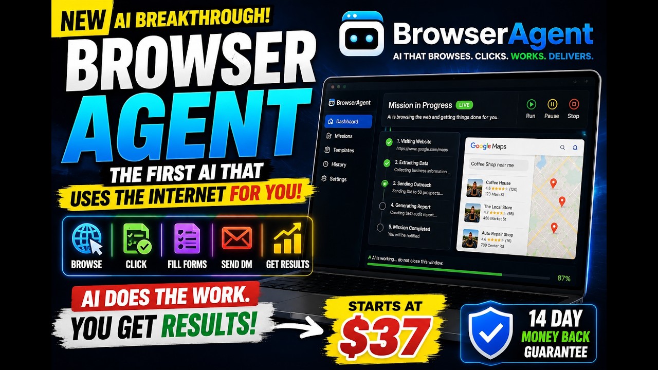 BrowserAgent Review | The First AI Browser Agent That Actually Works! 🤖