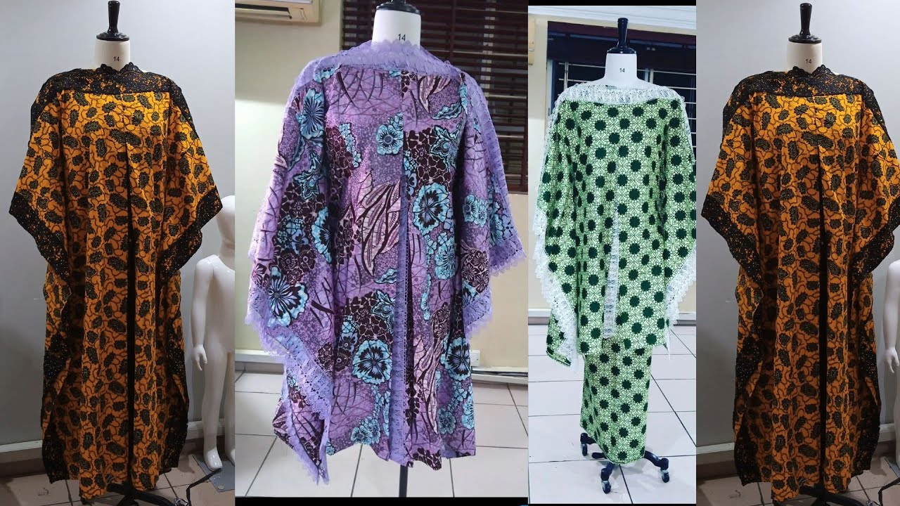 How to make a bubu dress with front inverted pleat #trendingbubu