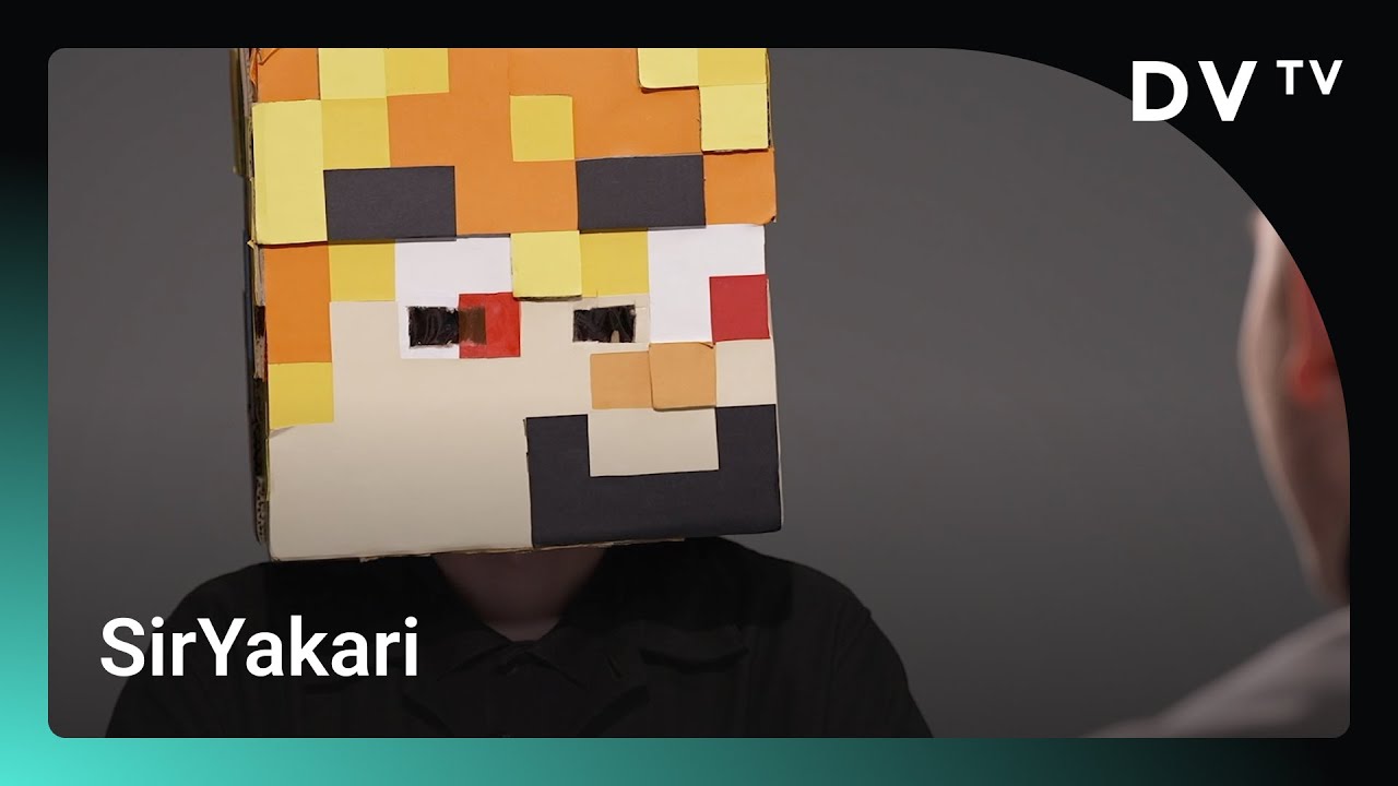 SIRYAKARI EXKLUZIVNĚ: Nemám rád slávu, proto maska. Živit se Minecraftem není tak lehké, jak se zdá