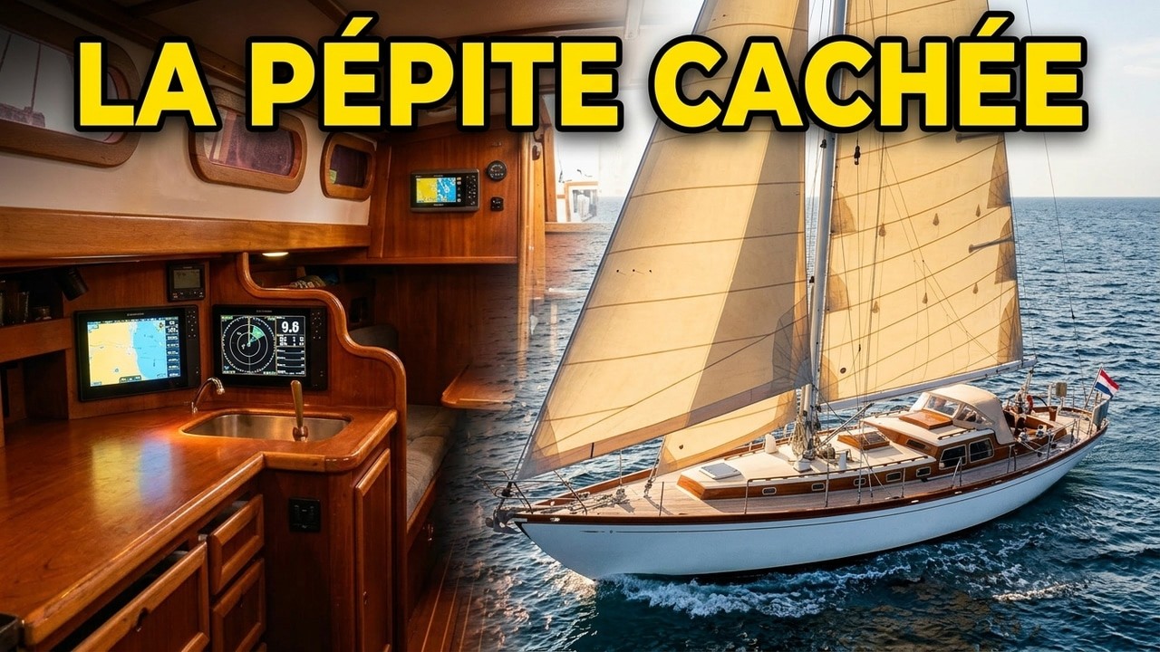 Vous ne devinerez JAMAIS le prix de ce yacht de 1957 restauré