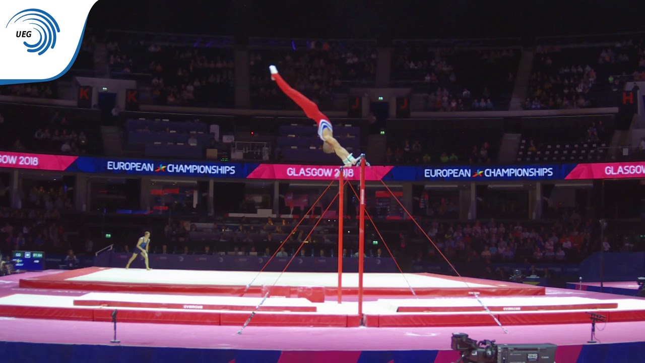 Daniel RADOVESNICKY (CZE) - 2018 Artistic Gymnastics Europeans, qualification high bar