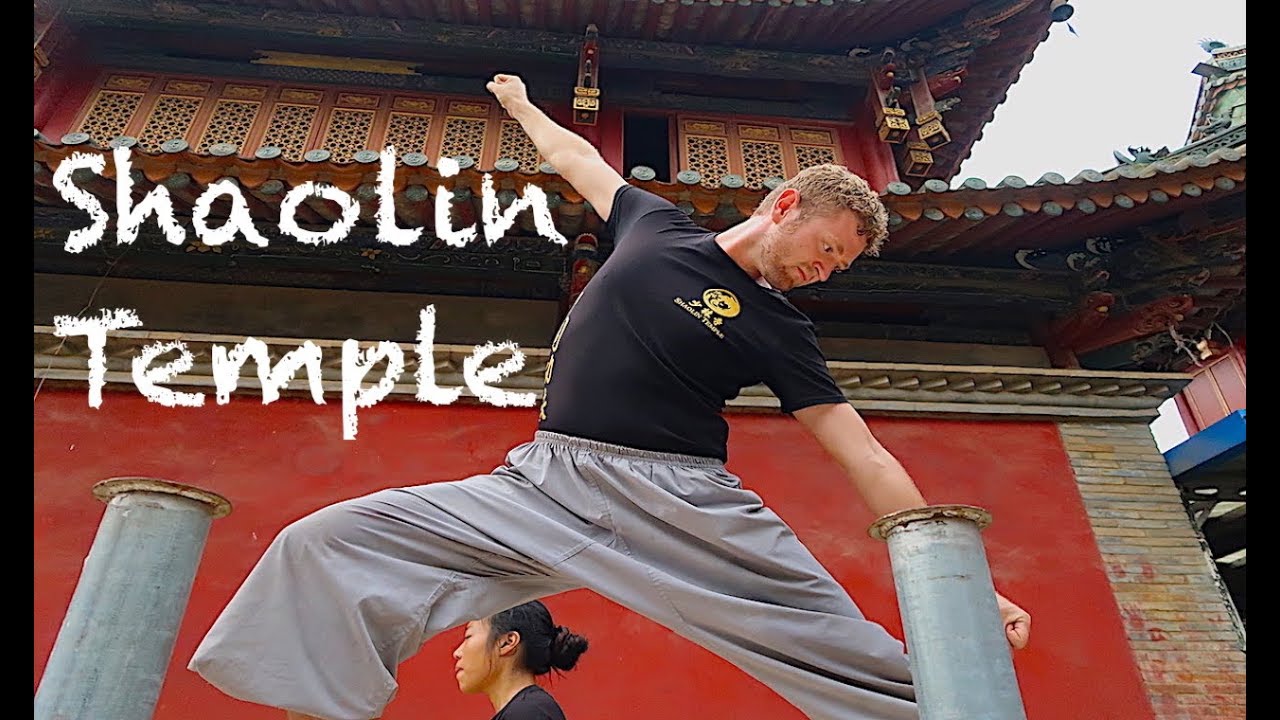 TRAIN in the SHAOLIN TEMPLE | PLUM BLOSSOM POLES | Learn KUNG FU in CHINA | Yunnan Shaolin Temple