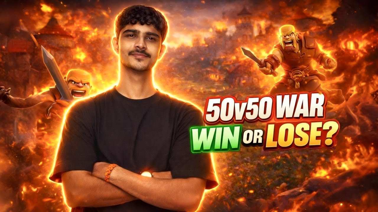 50 vs 50 Live War Attacks & Base Review