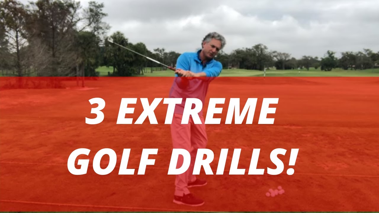 3 Extreme Golf Drills! Go To The Extreme to Improve Your Game! PGA Golf Professional Jess Frank