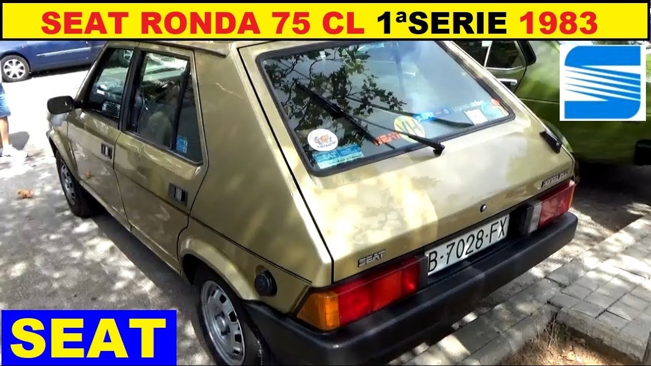 ✅ Seat Ronda 75 CL 1983. Famoso por el Un Dos Tres. El coche de la clase media. #seatronda