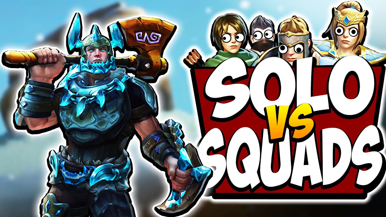 SOLO VS SQUADS - When THE PLAN works out | Realm Royale