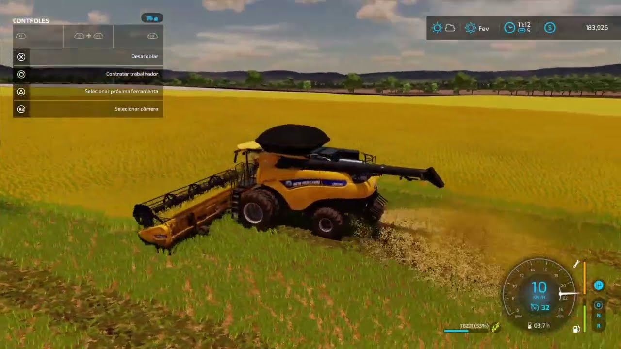 Farming Simulator 22_ fazenda  Barra Bonita #EP 002