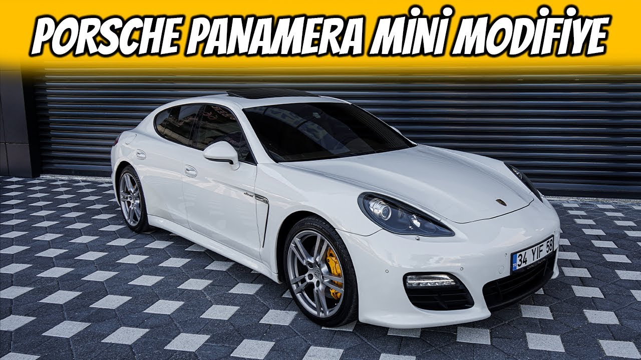 Porsche Panamera I Mini Modifiye I Jantları Boyadık !