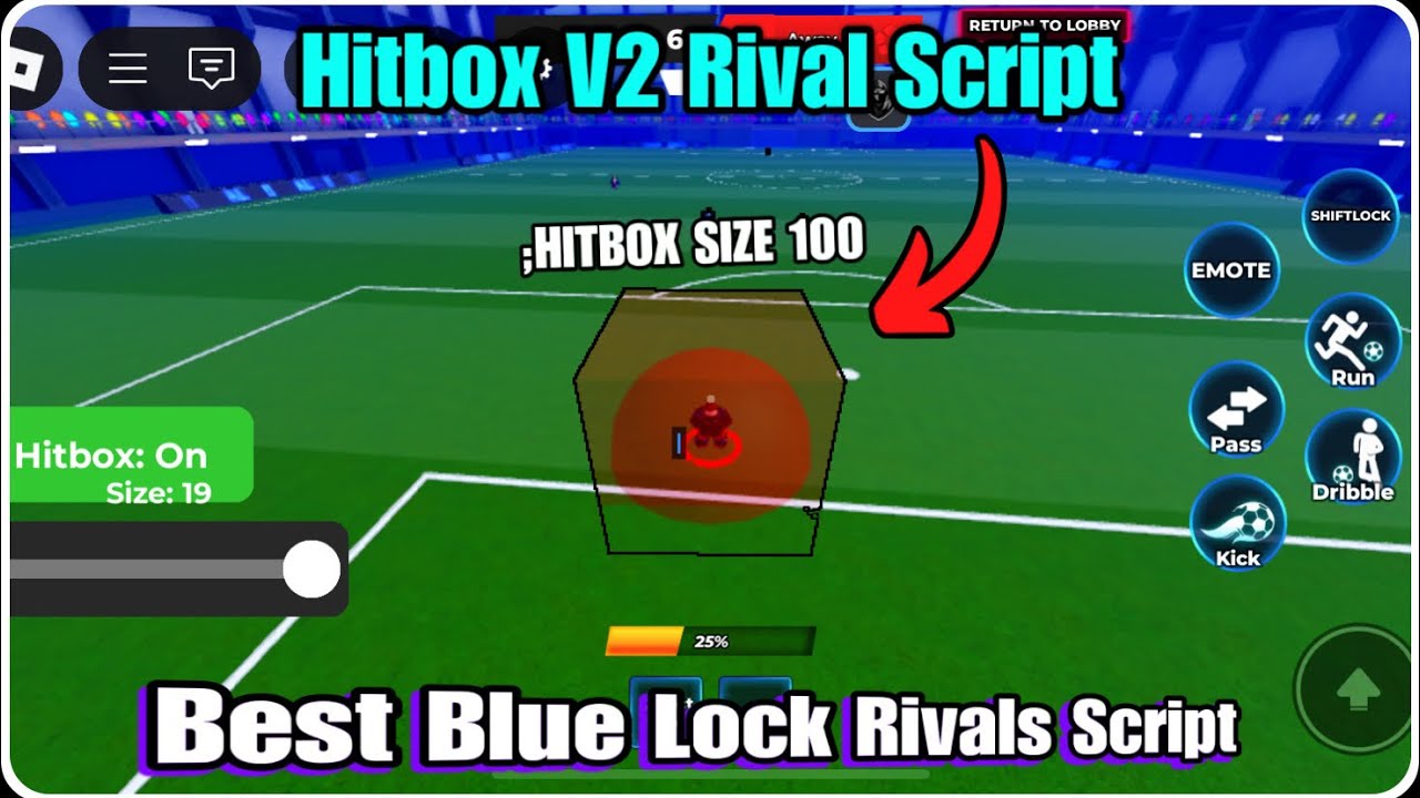 [FE] Hitbox Size Changer Hack Script | Blue Lock Rivals 
