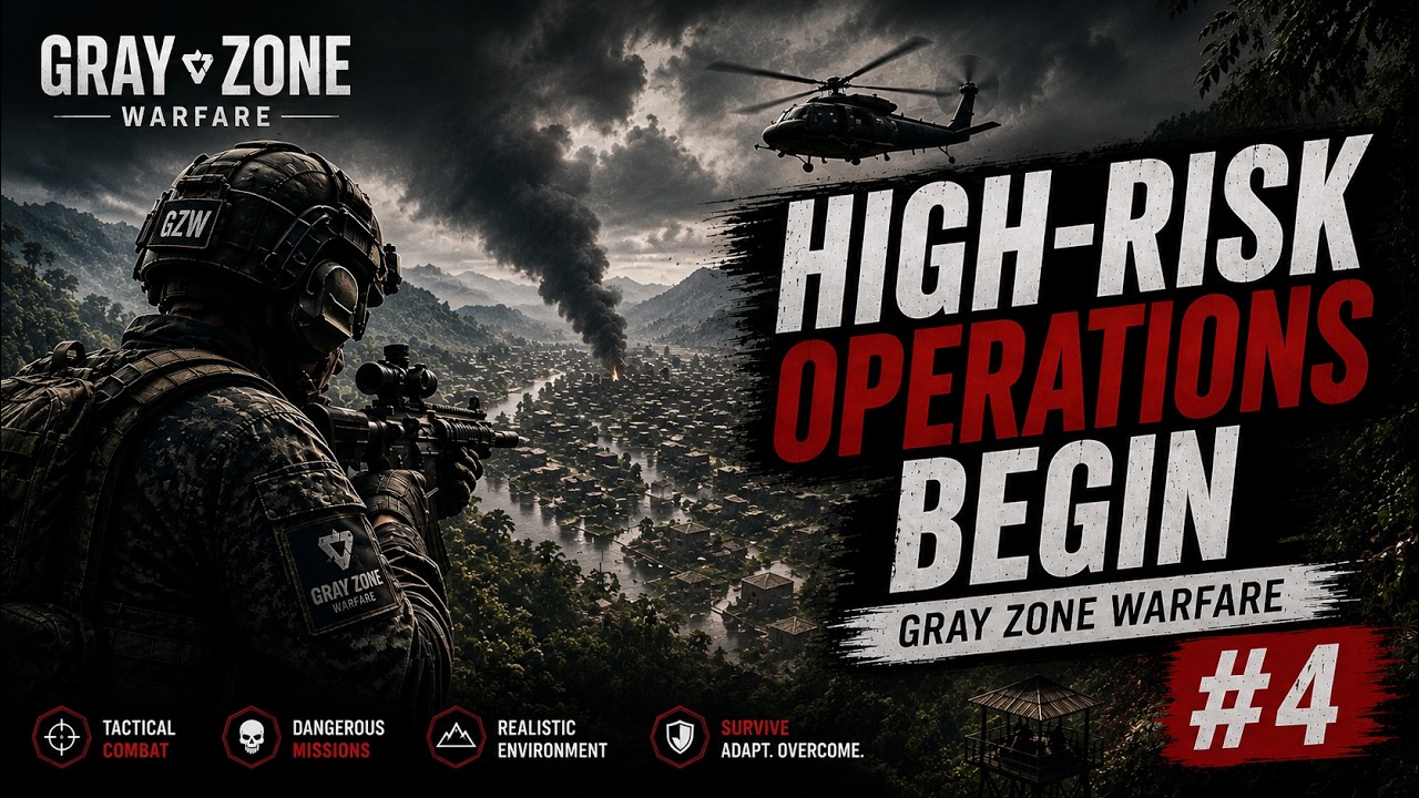 🔥High-Risk Operations Begin &ndash; Gray Zone Warfare #4 (No comment) Part 4