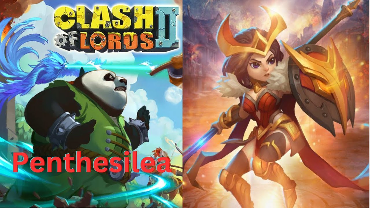 Penthesilea Build for F2P #clashoflords2 #col2creators