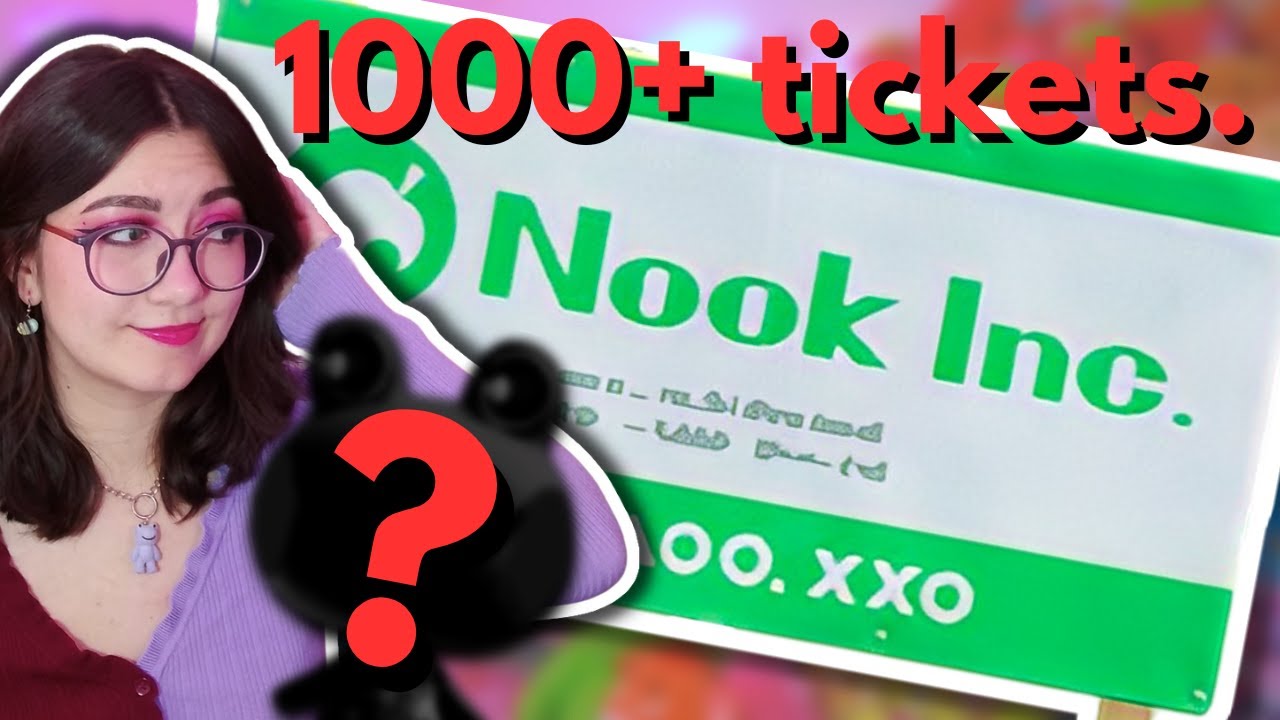 I spent over 1000 tickets on THIS villager...