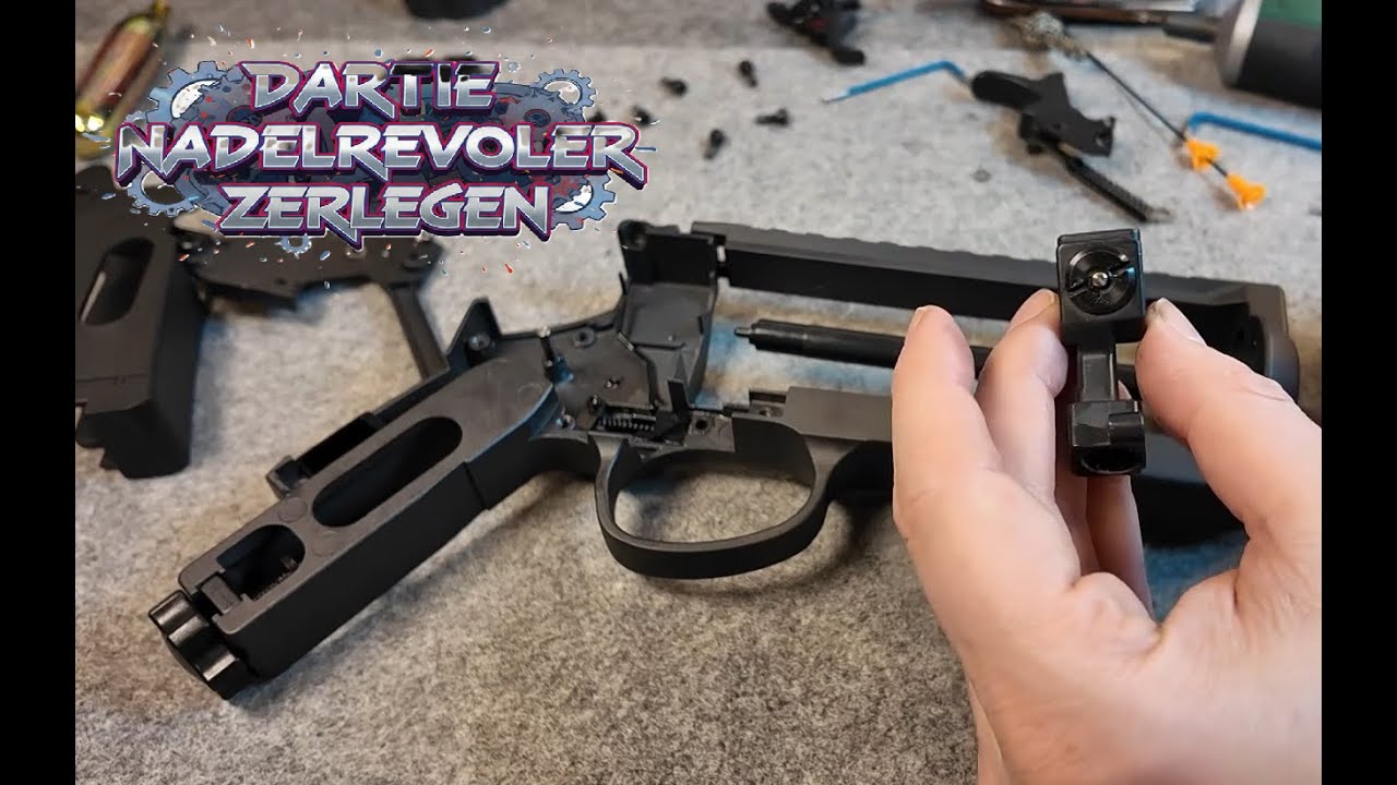 Dartie Nadelrevolver zerlegen / Gogun Sixneedler light