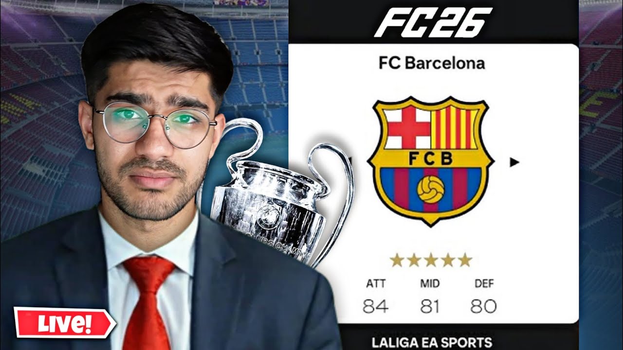 Streaming Until FC Barcelona wins Champions League