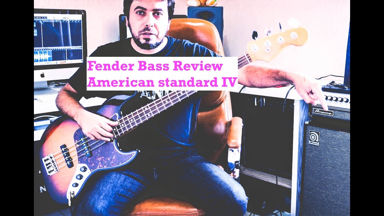 Review Fender American Standard  Jazz Bass IV.