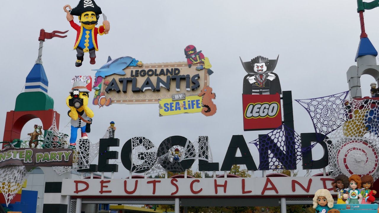 Legoland Deutschland  Halloween-Party .Tag und Nacht . 2024