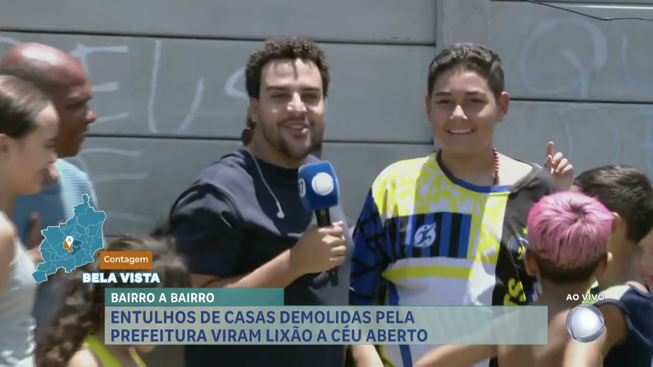 Bairro a Bairro: entulhos de casas demolidas pela prefeitura viram lixão a céu aberto na Grande BH