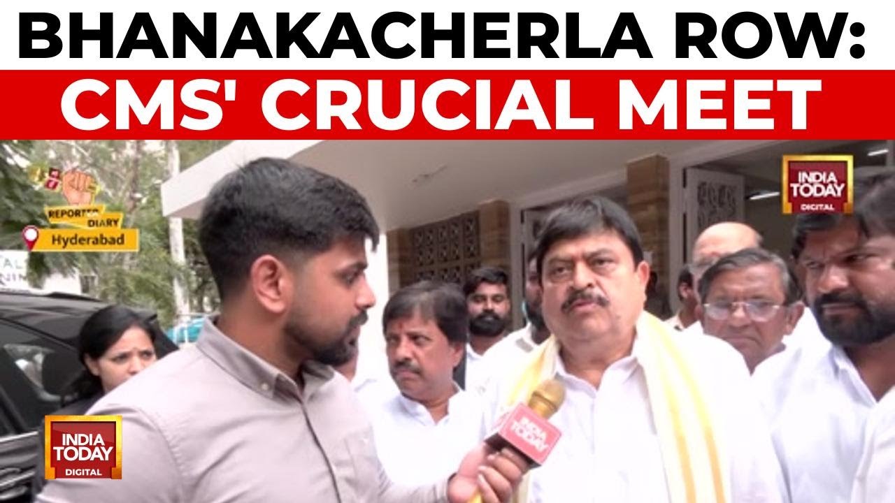 Telangana Water Wars: BJP Hopes For Solution As CMs Meet Amid Bhanakacherla Project Row