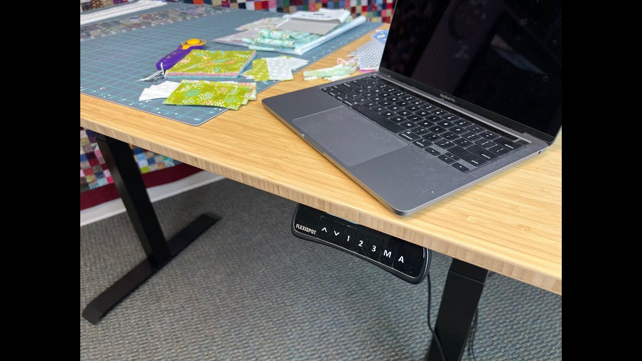 FlexiSpot KANA Bamboo Standing Desk E3 Product Review! Watch to see if this desk is for you!