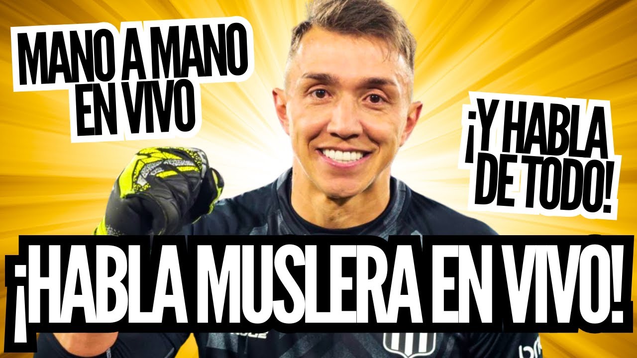 📻 JULIO RIOS | ¡FERNANDO MUSLERA EN VIVO! MANO A MANO IMPERDIBLE: ¡HABLA DE TODO!