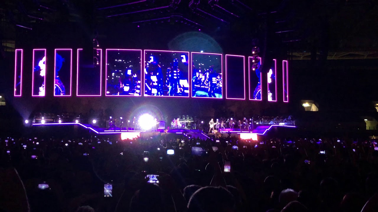 Muse live in Rome - Algorithm + Pressure (4K Resolution)